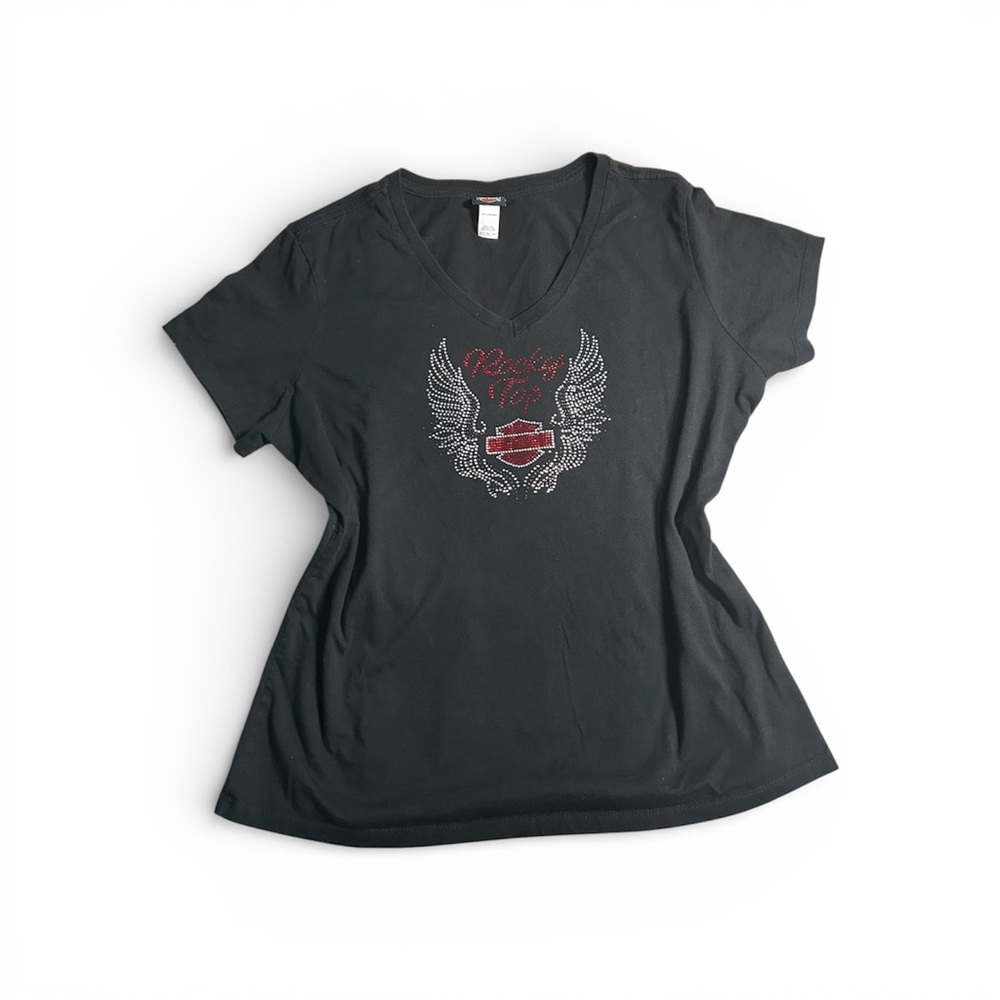 Harley Davidson
V Neck Mcbling Tee